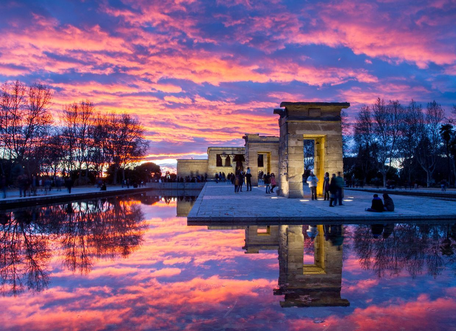 Tempel van Debod, Madrid Tempel van Debod, Madrid