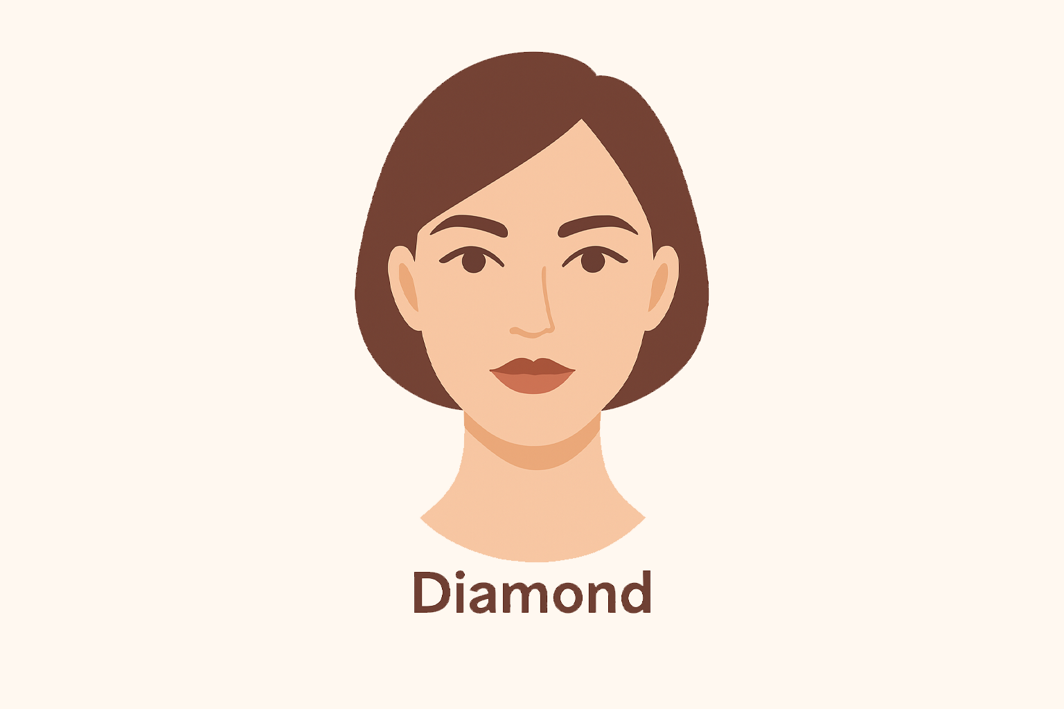 Diamond Face Shape
